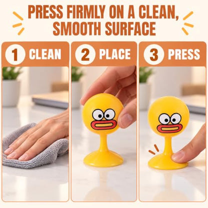 Desktop Punching Bag Set of 4, Light Up Stress Relief Desk Toy