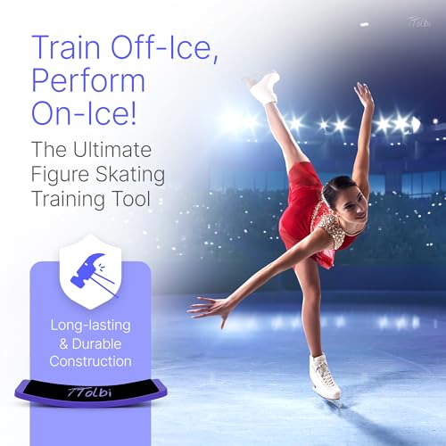 Turn Board for Dancers and Skaters, Ballet and Figure Skating Spinner - color: Blue