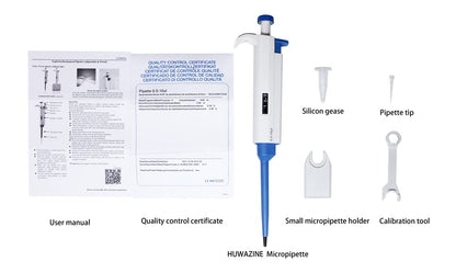 Micropipette kit, 0.5-10ul 10-100ul 100-1000ul, Adjustable Single Channel Pipette, 3 Pieces, Pipette Stand, 3 Racks of sterile Pipette Tips (SC Pipettors-3pcs-Set A) - style: Kit of Pipettors and tip 0.5ul-1000ul