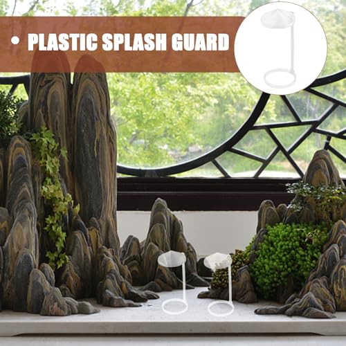 5pcs Plastic Humidifier Cover Humidifier Splash Guard Splash Guards for Fish Tank