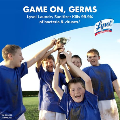 Lysol Laundry Sanitizer, Detergent Additive, Tough Odor Eliminator, 90oz