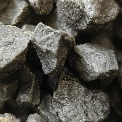 10 Pound Gravel Rocks, 0.5-0.7 Inches Polished Pebbles for Plants, Fish Tank, Clear Vase and More, Natural Black Stones