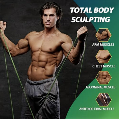 Resistance Bands for Pull Up Assist, Stretch Bands & Exercise Workout Set - color: 5-85LBS GREEN