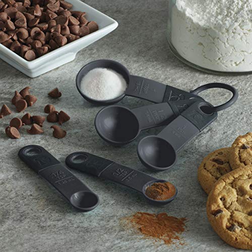 KitchenAid KE057OHWHA Classic Measuring Spoons - color: Black