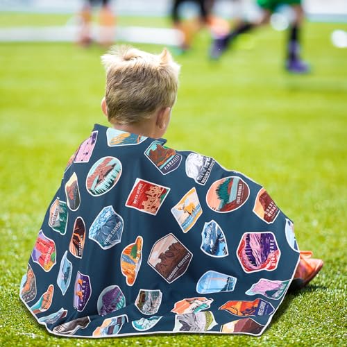 Hahafelt 2 Pcs Car Seat Towel Cover Running Towel Seat Cover, National Park - style: National Park