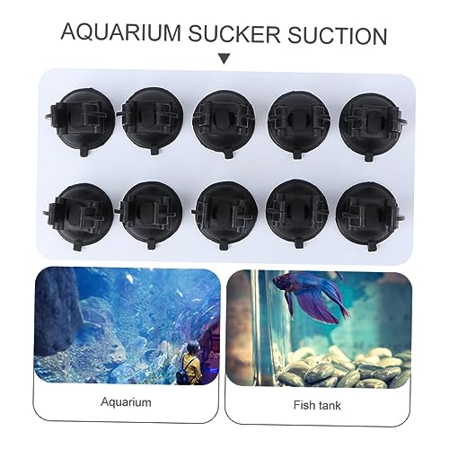 TEHAUX 10pcs Fish Tank Cup Aquarium Cups Airline Clip Airline Holder