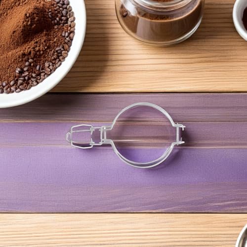 4pcs Stainless Steel Latch Clamp for Wide Mouth Glass Jars 93mm Spring Wire Clip Sealing Buckles Food Storage and Canning Fastening Set