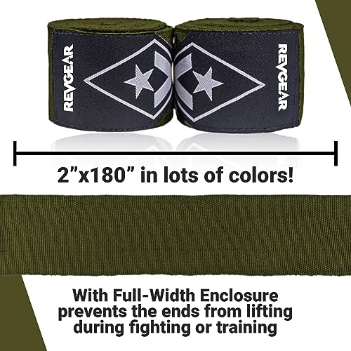 Revgear Elastic Handwraps - color: Army