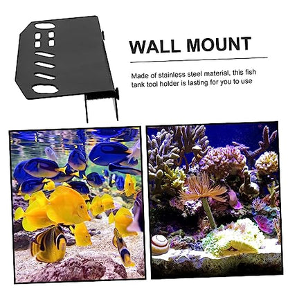 BESPORTBLE Fish Tank Cleaning Tool Holder Aquarium Rack Water Grass Tool Storage Organizer