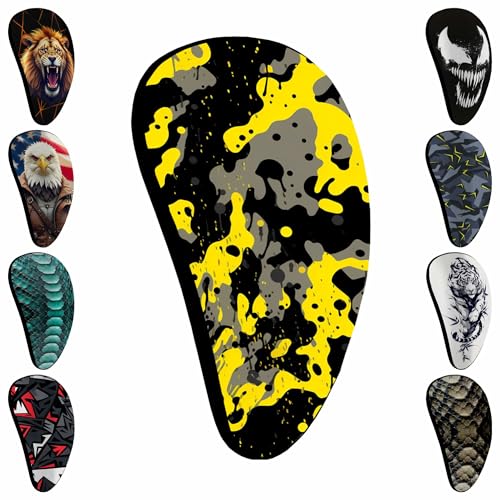 2BOLD Lightweight Protective Groin for Adult & Youth Shock Absorbent Athletic Cup for Sports T-Ball Baseball Football Hockey - color: Yellow-Black, size: Large | Adult | 15+ Years