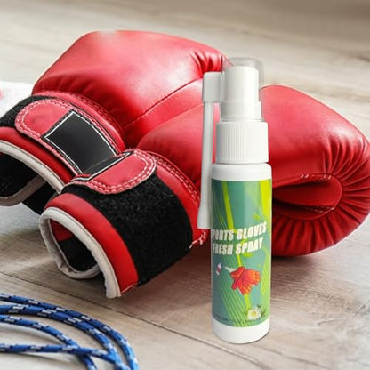 Boxing Glove Odor Remover Sports Cleaner Freshener Spray | Odor Eliminating Spray for Boxing Gloves, Gym Bags, Football Pads, Shoes, Clothes, Work Boot, Helmet, Athletic Gear