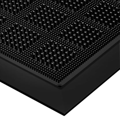 All-Weather TPE 36x17 Inch Versatile Mat -Indoor and Outdoor Non-Slip Boot Tray Floor Door Mat with Drainage Option for Home, Kitchen and Bath