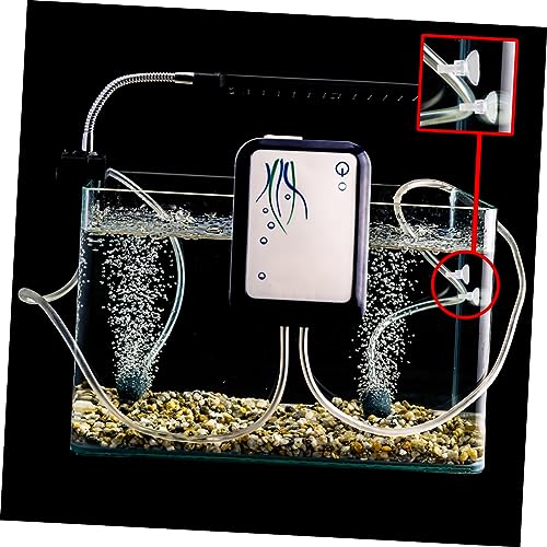 20pcs Plastic Oxygen Hose Suction Cup Fish Tank Oxygen Fixing Oxygen Pump Suction Cup Holder
