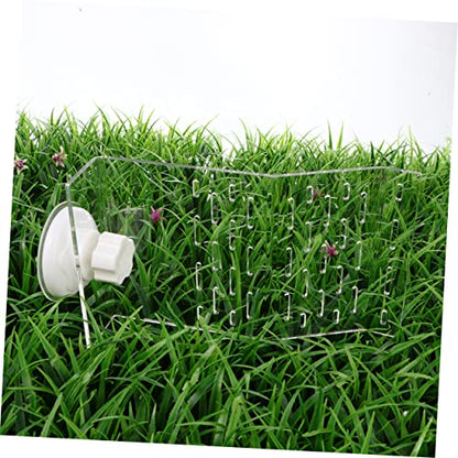 Transparent Turtle Basking Platform Small Climbing Slope for Turtles Reptiles Aquatic Pets Durable Plastic Aquarium Stand for Relaxed Resting Environment