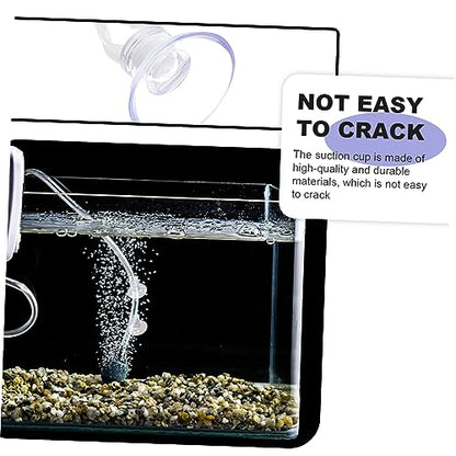 Happyyami 20pcs Aquarium Fish Tank Hose Oxygen Pump Pipe Brace Oxygen Supply Easy Installation Water Clip for Fish Tank Accessories