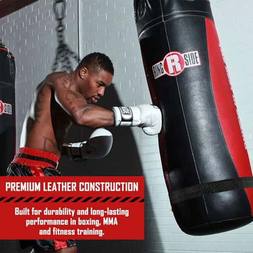 Ringside Large Leather Heavy Bag - size: 100 lbs