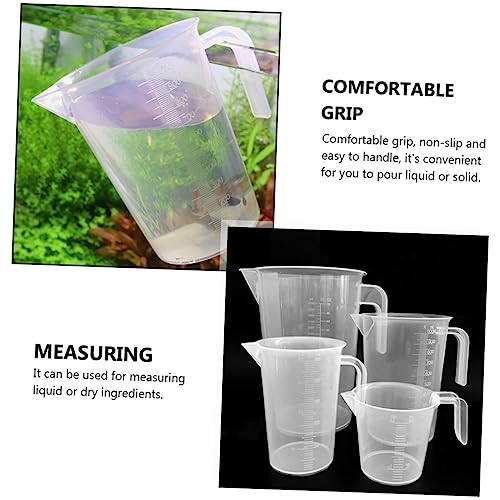 Happyyami 1pc Thickened Measuring Cup for Fish Tank Aquarium Supplies for Accurate Liquid and Solid Measurement Fish Feeding Tool for Home Use