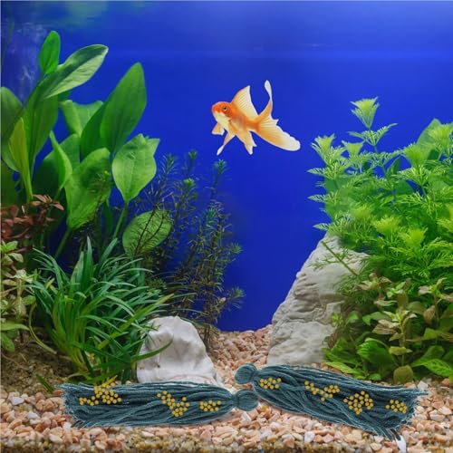 30/50 Pcs Aquarium Hatchery Mop – Yarn Spawning Bed for Fish, Bucket Adornment & Hideout(30pcs) - size: 30pcs