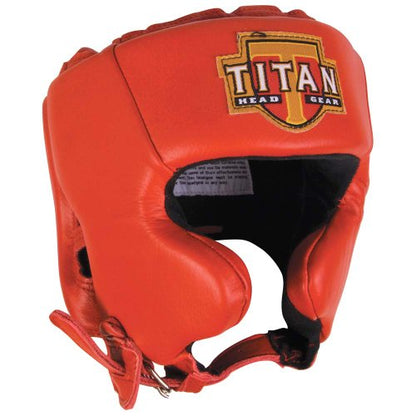 Contender Fight Sports Competition Boxing Headgear with Cheek Protection - size: Large