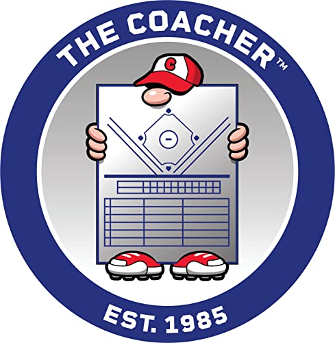 The Coacher Premium Magnetic Baseball Softball Line-Up Board - Made in the USA