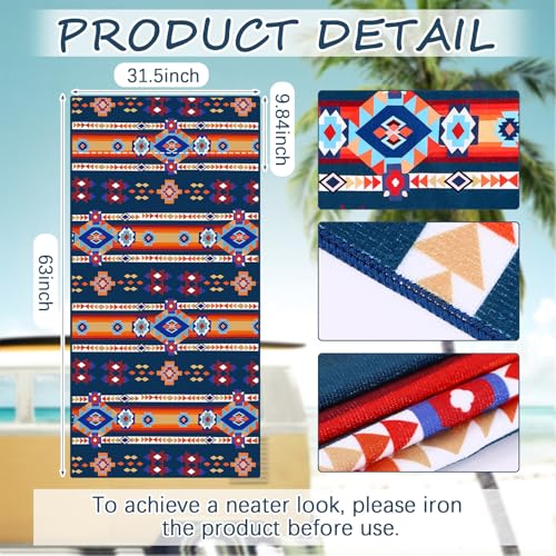 Hahafelt 2 Pcs Car Seat Towel Cover Running Towel Seat Cover, Aztec - style: Aztec