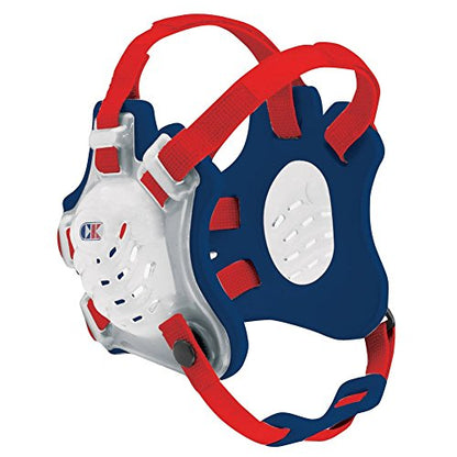 Cliff Keen Tornado Wrestling Headgear - color: Translucent/Navy/Red, size: One Size