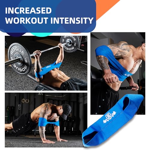 MANUEKLEAR Bench Press Band, Sling Bench Press Band for Men and Women Power Weight Lifting Fitness - Push Up Exercise Assistance Bench Block Increase Strength Gym Workout Equipment - color: 140-220lbs Blue