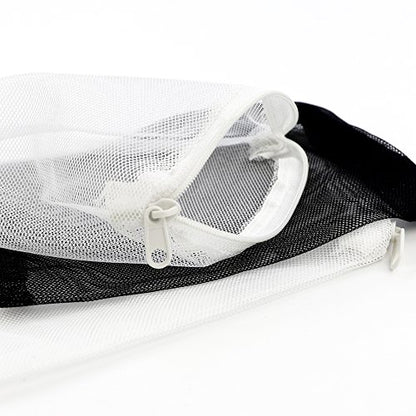 10pcs 7.8 x 5.9 Inch Aquarium Filter Media Bags with Zipper for Activated Carbon, Biospheres, Ceramic Rings