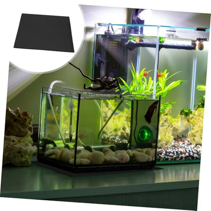 BESTonZON Durable Eva Aquarium Bottom Mat Non Slip Fish Tank Cushioning Pad Shockproof Leveling Mat for Terrariums and Aquatic Environments Protects Tank Integrity