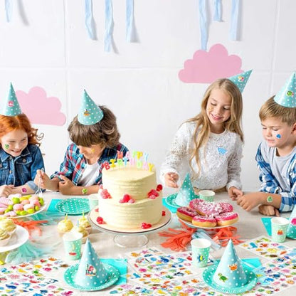 UPINS 12 Sheets Ocean 3D Puffy Stickers for Kids, Under The Sea Animal Cute Fish Shark Foam Stickers for Boys Girls Birthday Gifts, Classroom Reward, DIY Crafts Decorations