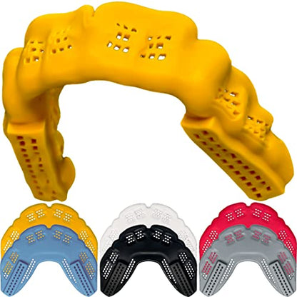 Bulletproof Youth Mouth Guard: Thinnest Most Breathable Kids Mouthguard! - color: Hawaiian Sun, size: YOUTH
