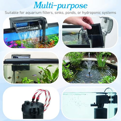 4 Pack Filter Sponge, Aquarium Sponge Aquarium Bio Sponges Filter for Fish Tank Filters Sumps Ponds Hydroponics 5.12" x 4.72" x 0.78"