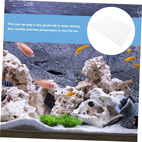 Didiseaon 3pcs Shockproof Fish Tank Cushioning Mat Thick Non- Pad for Aquarium Base Absorption and Heat Preservation Mat