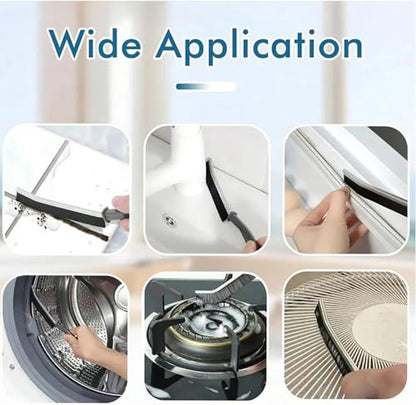 11PCS Crevice Cleaning Brush Set - Hard Bristle Crevice Cleaning Brush Tool, Multifunctional Gap Scrub Brush for Home, Bathroom, Kitchen, Window Track, Bathtub, Vehicle, Faucets, Bowl, Teapot, Cup Use