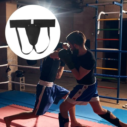 Professional Groin Protector Breathable Training Groin Guard Reusable Crotch Guard for Martial Arts Boxing MMA Men’S Medium Sports Protective Gear