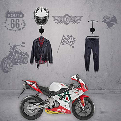 HAINANSTRY Helmet Wall Mount 1Pack, Helmet Holder, Helmet Hanger - style: 1 Helmet Hanger