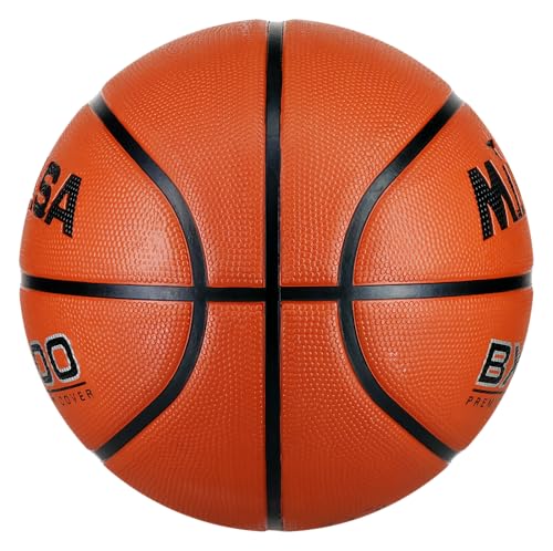 Mikasa BX1000 Premium Rubber Basketball - size: Size 7 - 29.5"