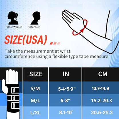 FEATOL Carpal Tunnel Wrist Brace Night Support, Adjustable Right Hand Brace - size: Medium/Large (Pack of 1), style: Right Hand -Grey