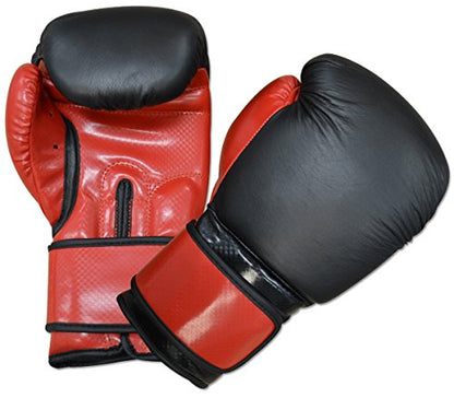 Gym Training Stand-Up Boxing Gloves - color: NO LOGO Black / Red, size: Regular weighs 12oz
