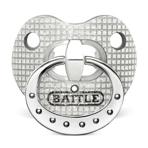Battle Binky Oxygen Football Mouthguard | Maximum protection for safe secure fit, Built-in airflow channels, No boiling required, Advanced composite material - color: Diamond