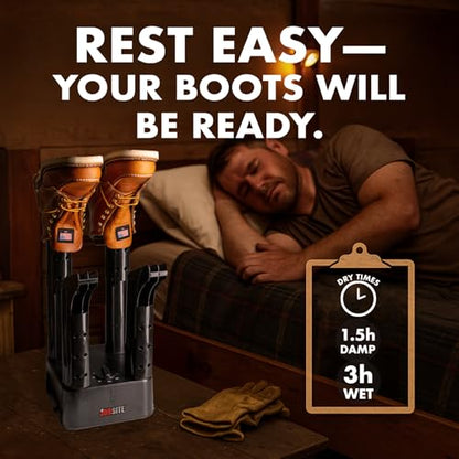 JobSite Boot Dryer and Shoe Stretch Spray Bundle