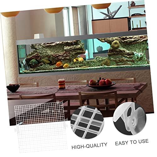 Kisangel 8pcs Aquarium Panel Fish Tank Divider for Breeding and Segregation Prevent Aggressive Fish from Harassing Fry Easy to Install Cups