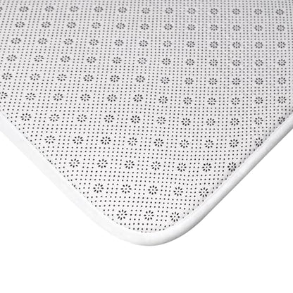 Premium UV-Reactive Fish Tank Gravel Bath Mat with Memory Foam Microfiber and Anti-Slip Backing