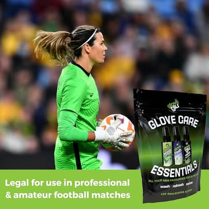 Gloveglu Glove Care Essentials System Bundles - size: 1.7 floz (Pack of 3), style: Wash + Refresh + Revive