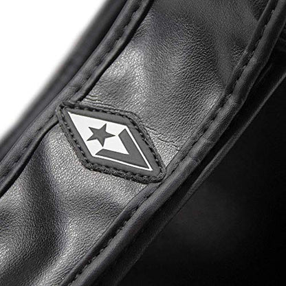 Revgear Pinnacle Shin Guard, Durable/Lightweight for Any Level Martial Arts - color: Black/Black, size: X-Small