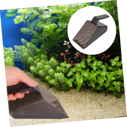 Aquarium Sand Cleaner Tool Unique Mudbottom Sieve Design for Effortless Fish Tank Maintenance Protects Plant Roots Versatile for Various Aquatic Environments