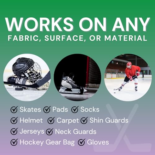 The Stink Solution Hockey Odor Eliminator Spray, Unscented, 16 oz & 4 oz - size: 10 Fl Oz (Pack of 2)
