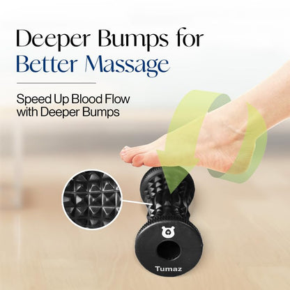 Tumaz Foot Roller for Deep Tissue Massage & Reflexology - color: Foot Roller (Original) - Pink