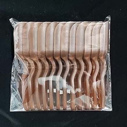 12 PCS Plastic Mini Garden Shovel Spoons Soil Scoops, Cultivation Digging Transplanting Gardening Tools Succulents Potted Flowers, Bath Salt Spoons/ Washing Powder Scoops/ Loose Tea-leaf Scoops