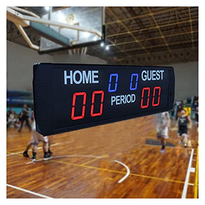 Electronic Scoreboard Portable Score Board Wireless Electronic Led Tennis Padel Digital Scoreboard for Games Volleyball/Basketball/Football/Ping Pong/Badminton,Score Keeper